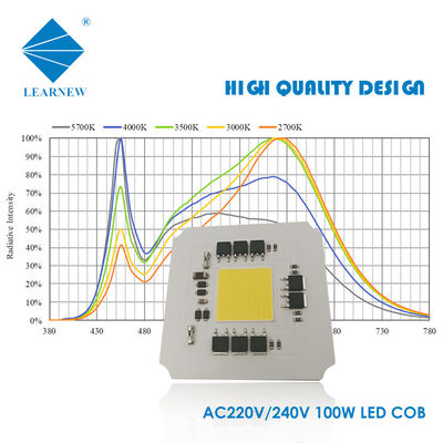 LERANEW AC LED穂軸60-80umol/S 100Wの穂軸LEDの高い光