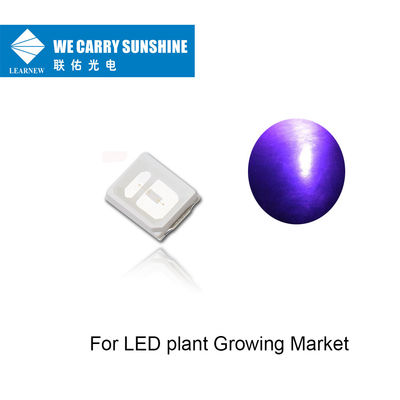 長い寿命UVAはLEDの植物の成長のための395-405nm 150-200mW紫外線LEDの破片を導いた