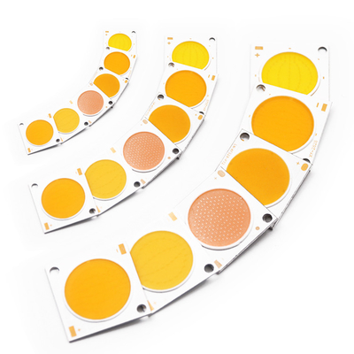 高CRI 1414 2828 3838 4046 6500k 36v コブ LEDチップ 高密度のアルミ銅基板