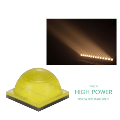 高電力SMD5050 10W-18W DC6V/12V LEDダイオード 2000LM 5.0*5.0mm 120度 LEDランプチップ 2700k 3000k 4000k 5000k 6000k 6500k