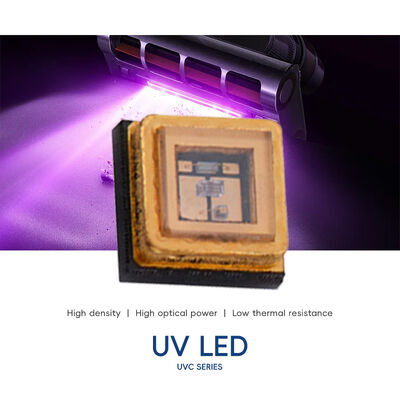 3W UVC 3535パッケージ 265nm SMD 高性能 SMD 500mA UVC LEDダイオード 高効率 110mW 275nm 水・空気清浄