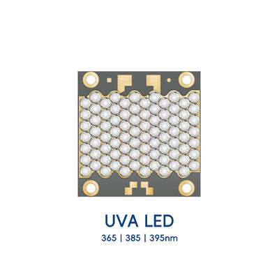 200W 雫型 UV LED 3535 COB UVA LED 395nm 365nm UV LED 38V 印刷機 硬化 UV COB モジュール LED UV-A LED 385nm