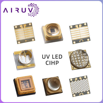 LED 植物成長市場 UV 固化 インクジェット 固化 光敏感 365/385/395nm 3w 3838 シリーズ カスタマイズされた UVA COB LED チップ