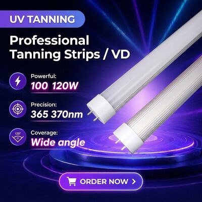 LEARNEW 光療法 顔と身体 黒色 ブランベッド UV LED 光療法 交換ランプ