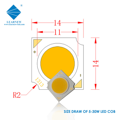 1414シリーズ COB LEDチップ 3W 5W 9W 15W 2700K 6500K 120-140lm/W R11mm LEDスポットライト用