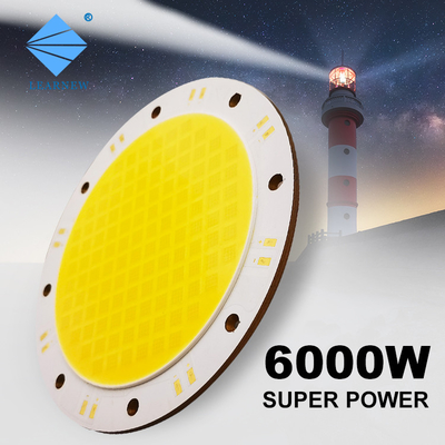 4000W 6000W Flip COB LED チップ 2700-6500K 45-50V 屋外照明のために