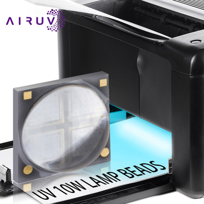 10W 365nm 385nm 395nm 6-7V Uva 3Wは紫外線治癒のための破片を導いた