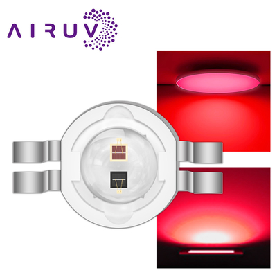 VF 2.0-2.4V/1.6-2.0V 2W*2 治療用LEDチップ 650-660nm 赤光 400-600mw 20%