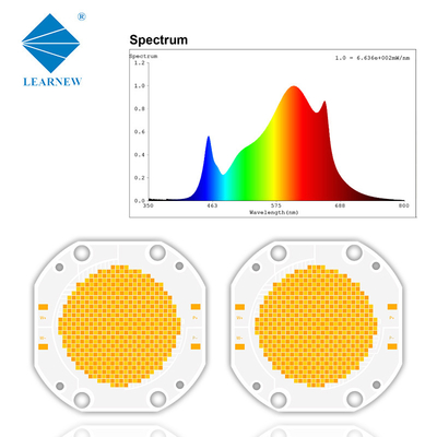 コブ・LED・チップ 暗調可 二色 7575 600w+600w 高電源 54v 60v 高クリ> 95