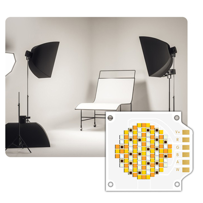 高功率 250W COB LED チップ 5 色 暗調機能と調整可能なCCT
