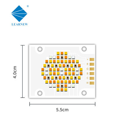 4050 Rgbww 5色コブ LEDチップ 180w 高電力調節可能 24v-26v 写真用ライト