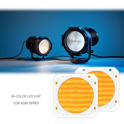 二色LEDチップ 6060 300W*2 100-120Lm/W ビデオライト用ダブルCCT 2700K 6500K
