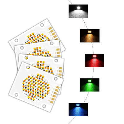 高効率LEDチップ4050 サイズ2700k 6500k 180w 5色COB LEDチップ