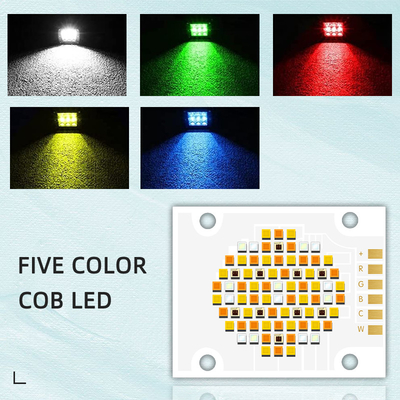 180W 高CRI 95 RGBWC 5色COB LEDチップ DC 21v 24v 26v 36v 48v 高電源LED