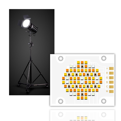 180W RGBCW COB LED チップ 写真用ライト 1 EMIT サイズ 32MM 高 CRI 95