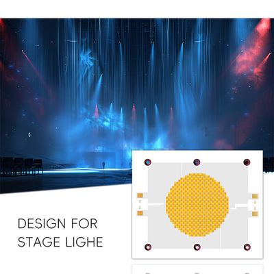 高功率 1200W CRI>95 6500K 銅板 良好な熱分散性 LED コブチップ 撮影光/ビデオ光に使用