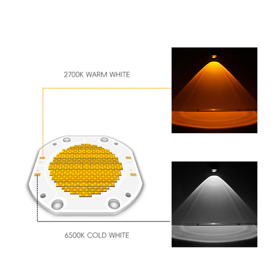 工場価格 75*75 60V 600W+600W デュアルCCT LED COB バイカラー COB LEDチップ ハイパワー COB LED