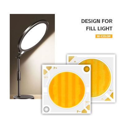 カスタマイズされたアルミニウム素材 COBチップ 2424 白 青 赤 緑 高明るさ 中国 工場