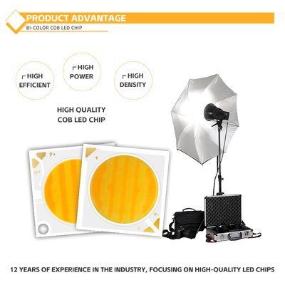 2828 プレート COB LED ダブルカラー温度 50W+50W 照明面 20mm