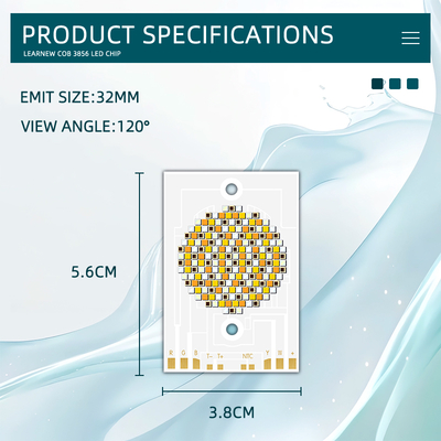 300W 500W COB LED チップ 110LM/W RGBCW 写真用ライト