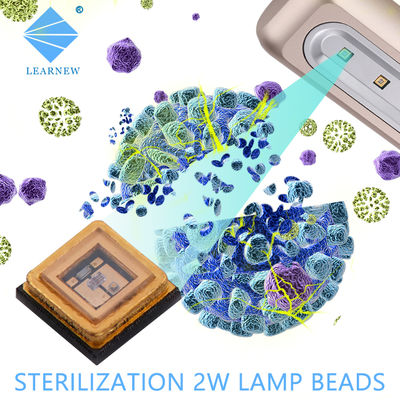 CE認証 270nm 265nm 275nm UVC LEDチップ 水浄化装置用石英ガラスレンズ付き