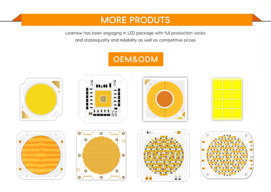 High Power Bi Color COB LED Chip 100W 200W 300W 400W 2700K 6500K Ra95 40X55MM 54X54MM 60X60MM for Photography Lighting Lamp