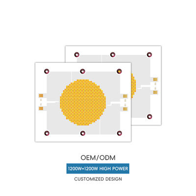 高効率COB LEDチップ、10000時間の動作寿命、120°の視野角、舞台照明および写真照明用Algainp材料