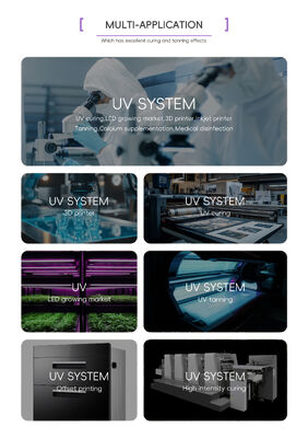 1.5M UV LEDチューブ 365nm 370nm 100W 120W UVチューブランプ 医療 1.7M ACデザイン ブラウン BED UV LED 光療法のソリューション専門家