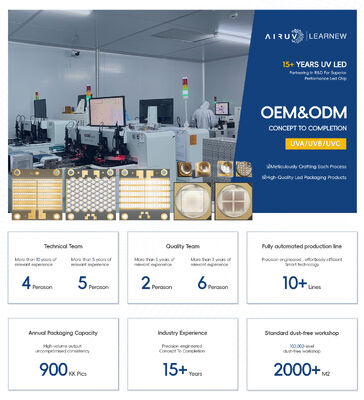 5W-7W UV LED ダイオード 55mil SMD3838 ハイパワー 365nm 385nm 395nm 405nm UV硬化 UVLED チップ
