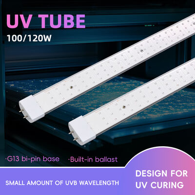 365Nm UVチューブ 310Nm Uvb Uva 10対1比 ブラウンランプチューブ 100W 120W 水銀交換チューブ ISO9001 CE EMC LVD 認定