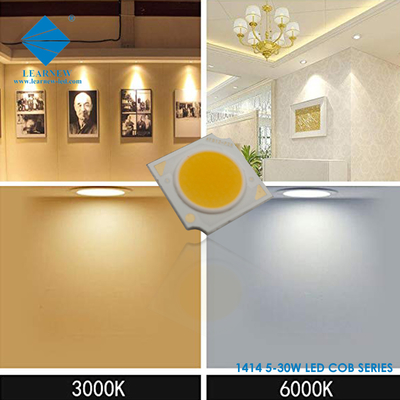 1414シリーズ COB LEDチップ 3W 5W 9W 15W 2700K 6500K 120-140lm/W R11mm LEDスポットライト用
