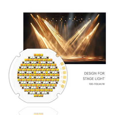 高出力 300W 700W RGBW 丸型 36mm 5 in 1 色 110LM/W スマート COB LED チップ 映画用ライト用