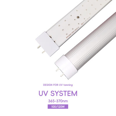 UV LEDメーカー 365nm 370nm 100W 120W UVチューブランプ タンニングベッド UV LED 光線療法ソリューションエキスパート