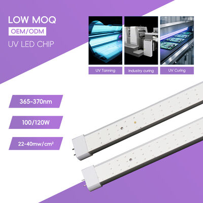 UVC LED 肌の日焼けパネルランプ 365 370nm 顔 全身 携帯式 光療法 日焼けベッド付きUV光療法